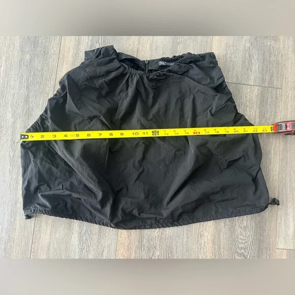 ZARA nylon cropped parachute top - Picture 4 of 5